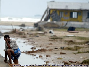 Tsunami devastation