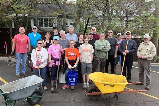 Mulchathon group in May 2023