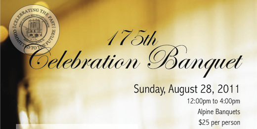 175th Celebration Banquet