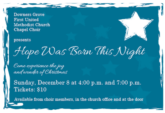 Chapel Choir Christmas Concert